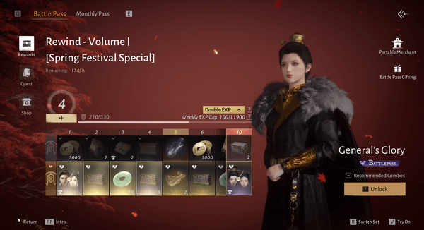 Where Winds Meet: Rewind - Vol. 1 Battle Pass Breakdown (Spring Festival Special)