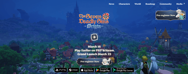 The Seven Deadly Sins: Origin Releasing March 2026 with Early PS5 & Steam Access