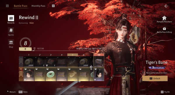 Where Winds Meet: Rewind - Vol. 2 Battle Pass Breakdown