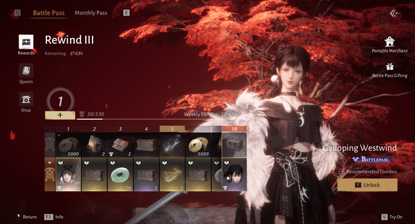 Where Winds Meet: Rewind III -Battle Pass Breakdown